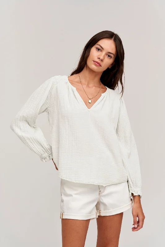 ANTONIA COTTON GAUZE BLOUSE Everyday Stylish Blouse