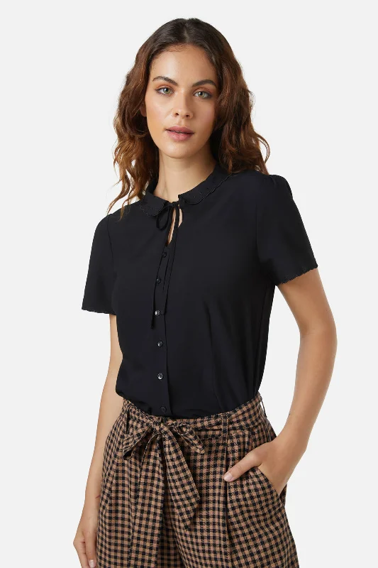 Josephine Blouse Embroidered Floral Blouse