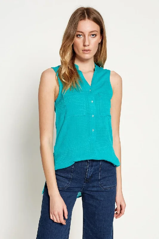 Women Green Blouses Satin Bow Blouse
