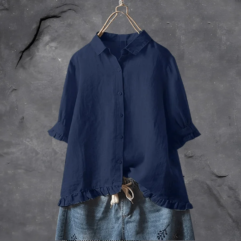 HANNAH | ELEGANT BLOUSE Lightweight Tunic Blouse