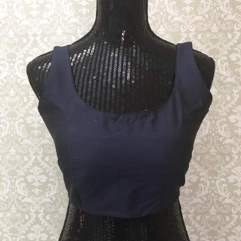 SILK SLEEVELESS BLOUSE Collared Satin Blouse