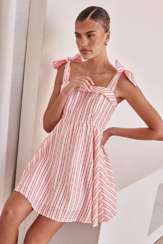 Eden Mini Dress (Pink)