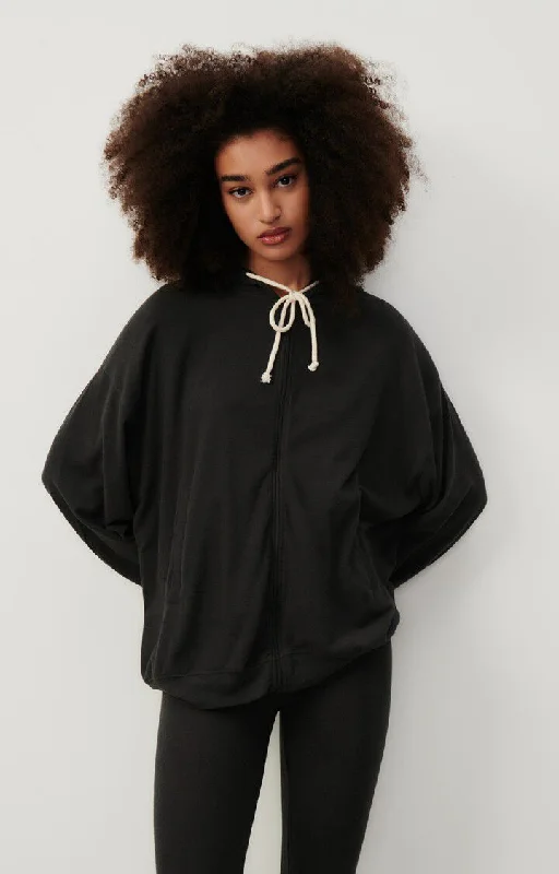 Jacket Ypa03b Carbone-Chin Ribbed Jacket Pleated Jacket Ruffled Jacket