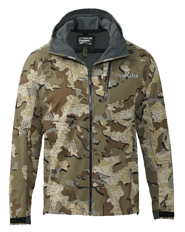 Axis Hybrid Hooded Jacket | Valo Herringbone Jacket Houndstooth Jacket Plaid Jacket