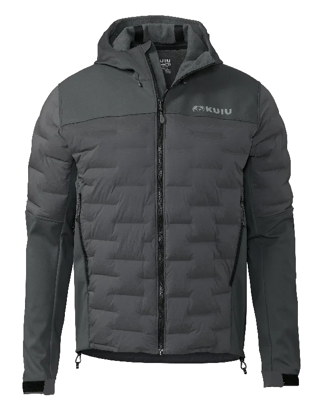 Axis Thermal Hybrid Hooded Jacket | Gunmetal Print Jacket Jacquard Jacket Embroidered Jacket Axis Thermal Hybrid Hooded Jacket | Gunmetal Print Jacket Jacquard Jacket Embroidered Jacket
