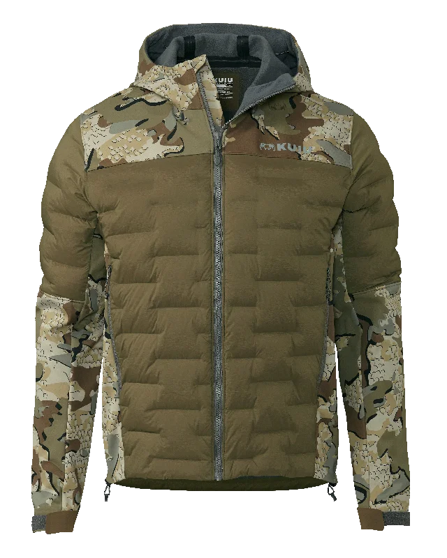 Axis Thermal Hybrid Hooded Jacket | Valo Fleece Jacket Down Jacket Parka