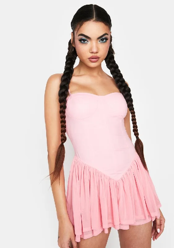 Baby I Flit I Float Mini Dress Comfortable Shift Mini Dress