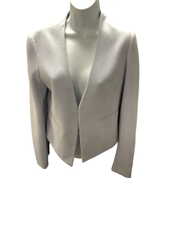 Banana Republic Women's Jacket Gray 4 Hoodie Zip-Up Jacket Button-Up Jacket