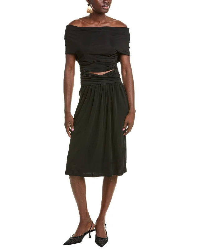 Alberta Ferretti Cutout Mini Dress Trendy Cut-Out Mini Dress
