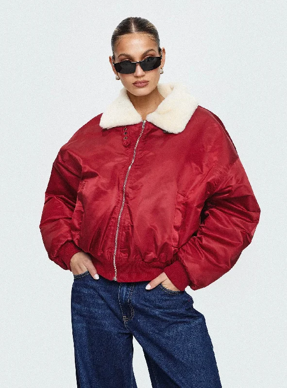 Carla Puffer Jacket Mulberry Fleece Jacket Down Jacket Parka