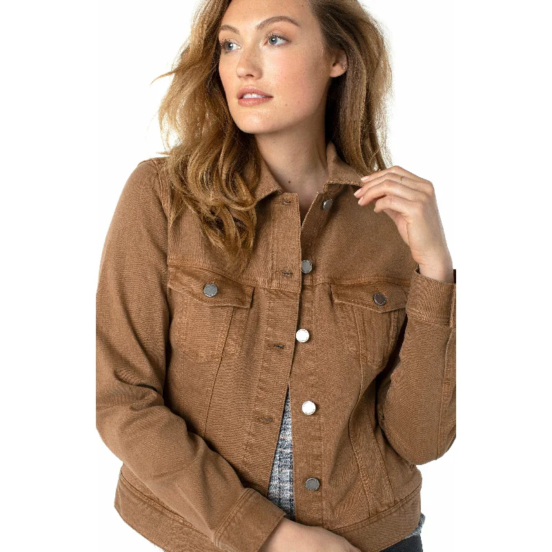 Classic Jean Jacket One-Shoulder Jacket Off-the-Shoulder Jacket Asymmetrical Jacket