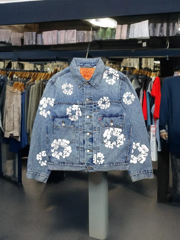 denim tears x Levi’s jacket Notch Collar Jacket Peter Pan Collar Jacket Cowl Neck Jacket denim tears x Levi’s jacket Notch Collar Jacket Peter Pan Collar Jacket Cowl Neck Jacket