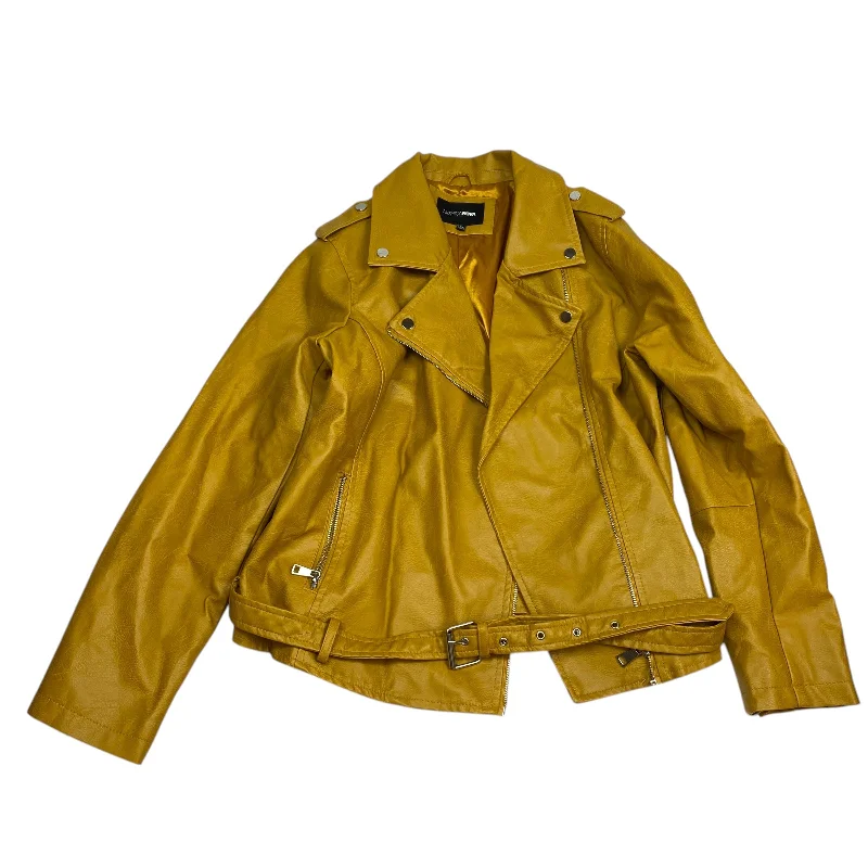 Jacket Moto By Fashion Nova In Yellow, Size: 2x Corduroy Jacket Velvet Jacket Brocade Jacket Jacket Moto By Fashion Nova In Yellow, Size: 2x Corduroy Jacket Velvet Jacket Brocade Jacket