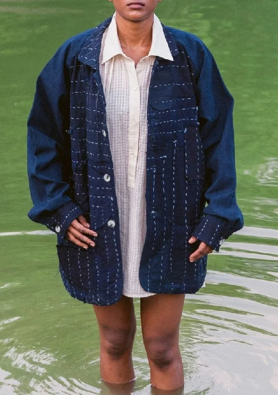 Jamun Patch Jacket Jacket Blazer Coat