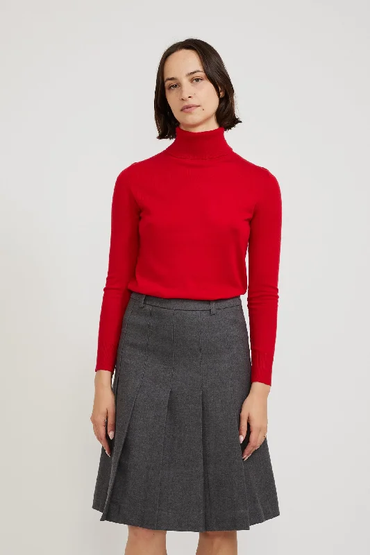 Joshua Knit Jumper Garnet