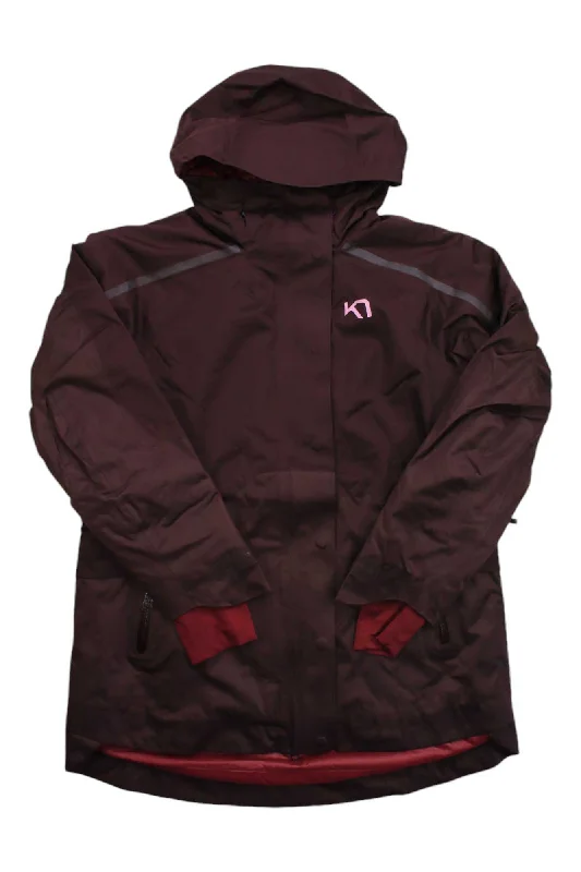 Kari Traa Women's Voss Ski Jacket Wool Fabric Cashmere Fabric Tweed Fabric