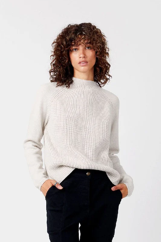 KATTY - Merino Jumper Warm Sand