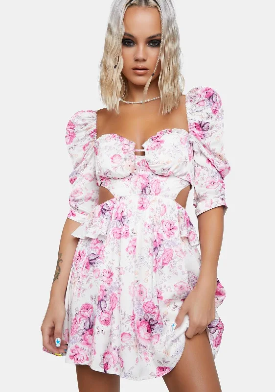 Lucia Mini Dress Cozy Ruched Mini Dress