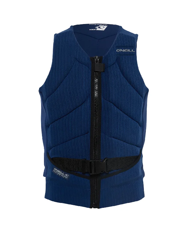 Men's HyperFreak L50S Life Jacket - Navy Satin Jacket Silk Jacket Chiffon Jacket