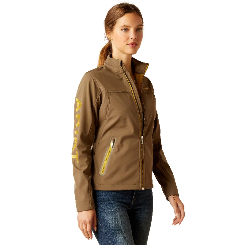New Team Softshell Jacket Zippered Jacket Buttoned Jacket Snapped Jacket