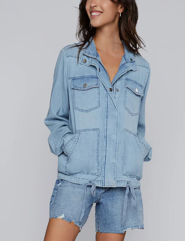 Santa Cruz Jacket Toggled Jacket Drawstring Jacket Belted Jacket