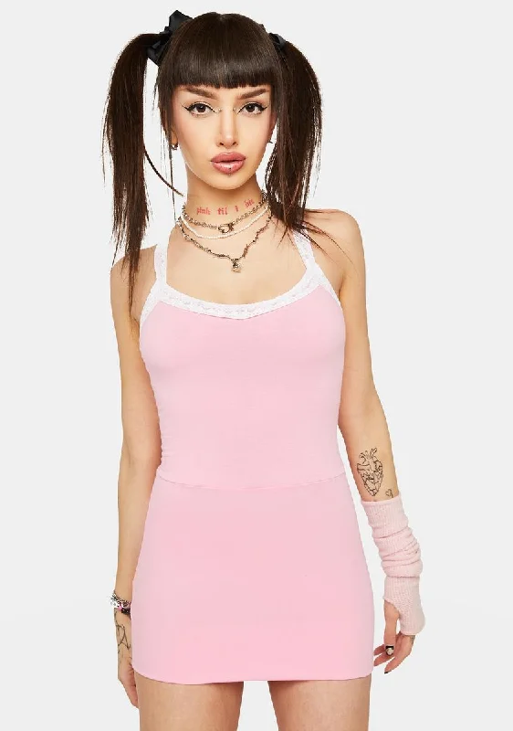 Special Guest Cami Mini Dress Stylish Spaghetti Strap Mini Dress