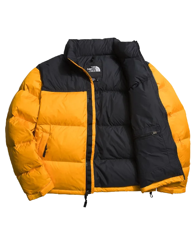 The North Face Men's 1996 Retro Nuptse Jacket - Summit Gold / TNF Black Hoodie Zip-Up Jacket Button-Up Jacket The North Face Men's 1996 Retro Nuptse Jacket - Summit Gold / TNF Black Hoodie Zip-Up Jacket Button-Up Jacket
