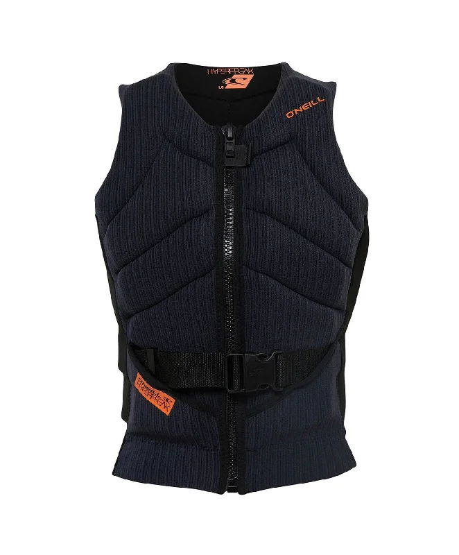 Women's HyperFreak L50S Life Jacket - Black Notch Collar Peter Pan Collar Cowl Neck