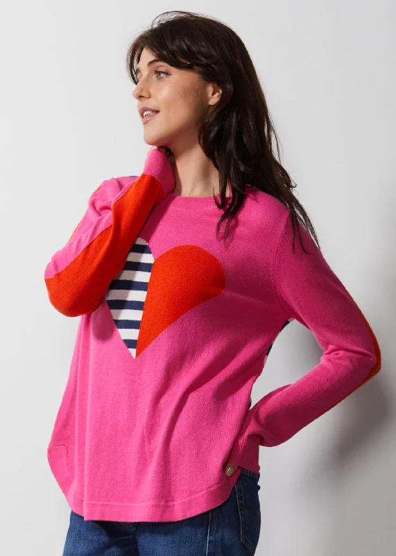 Zaket & Plover - Love Lineup Jumper - Pink