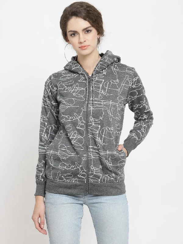 ZARVEY Full Sleeve Printed, Self Design Women Jacket Collared Jacket Crew Neck Jacket Turtle Neck Jacket ZARVEY Full Sleeve Printed, Self Design Women Jacket Collared Jacket Crew Neck Jacket Turtle Neck Jacket