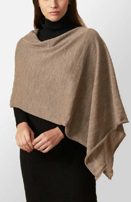 Alpaca Blend Light Poncho (dress topper)