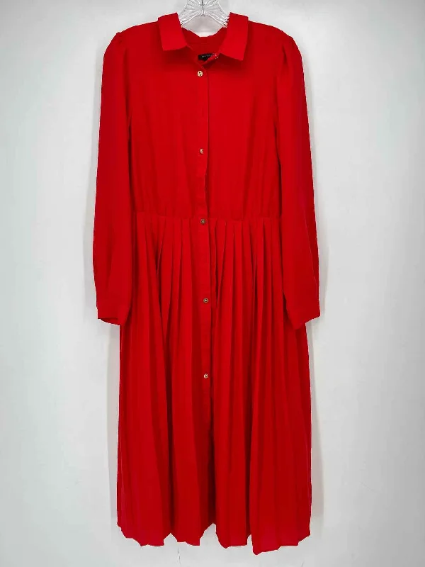 Ann Taylor Size 8 Red Dress