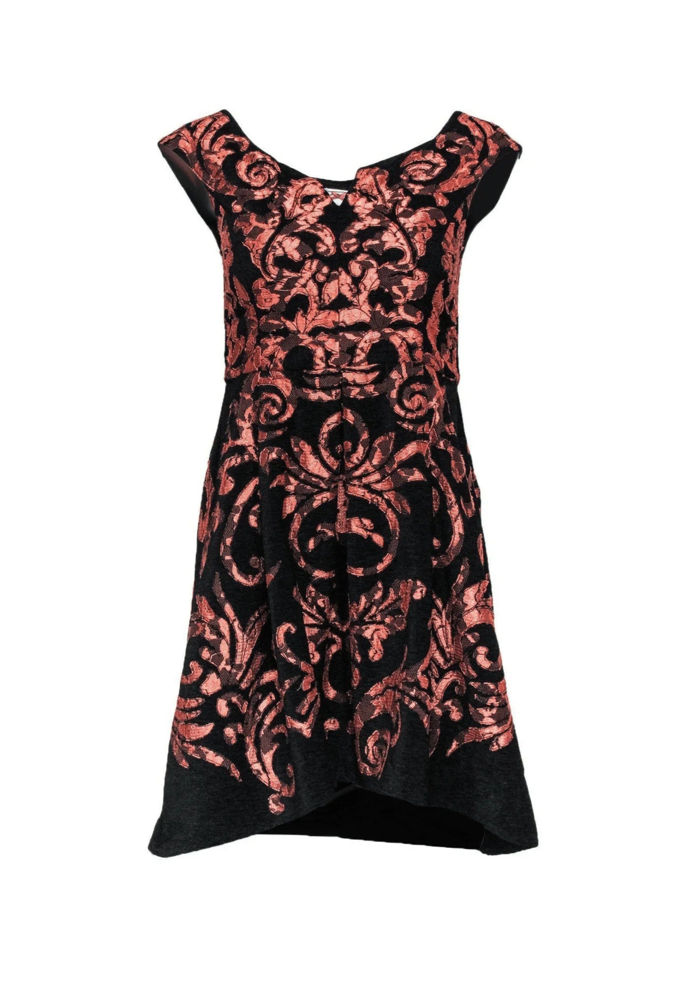 LACE PAISLEY DRESS