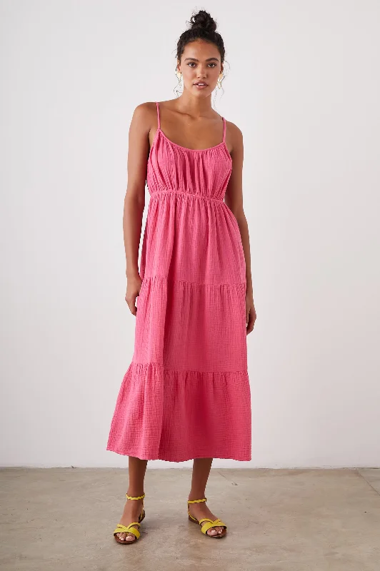 BLAKELY DRESS - HIBISCUS