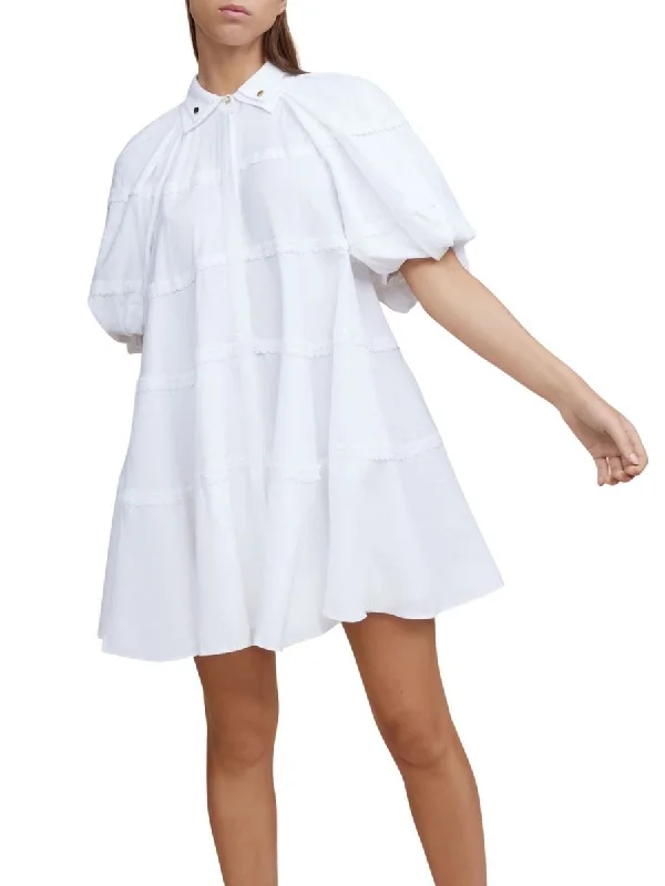 Bowdon Dress Ivory