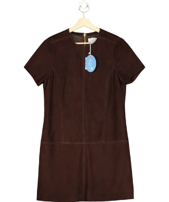 Cartolina Brown Madison Avenue Dress UK XS