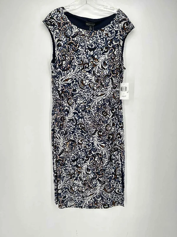Connected Size 16 Navy Print NWT Dress