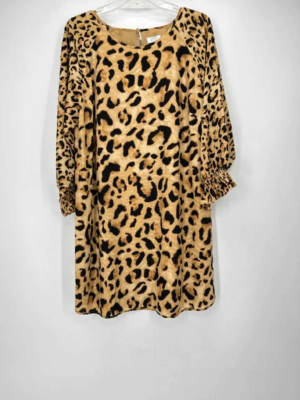 Crown & Ivy Size 16 Cheetah New WO Tags Dress