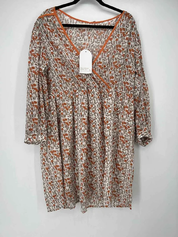 Daughters of India Size L White Print NWT Dress