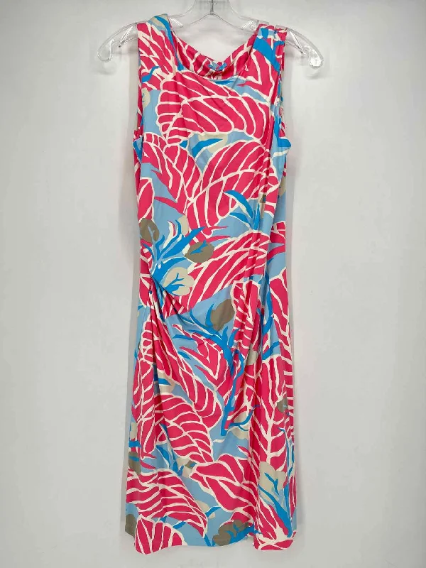 J McLaughlin Size M Pink & Blue Dress