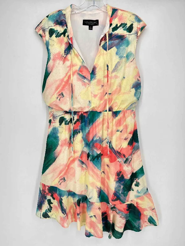 Laundry by Shelli Segal Size 10 Watercolor Dress