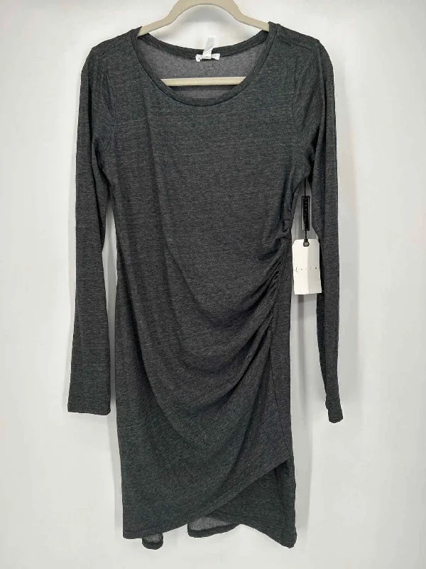 Leith Size L Dark Gray Heathered NWT Dress