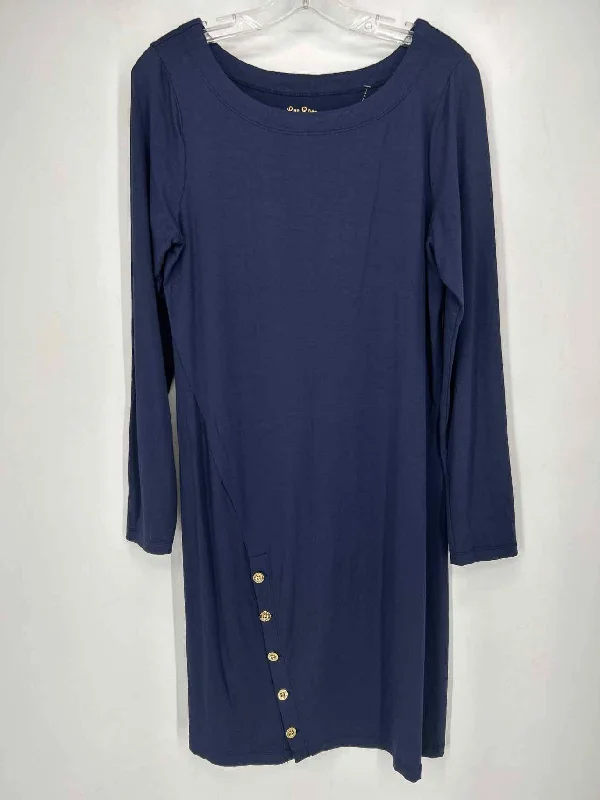 Lilly Pulitzer Size L Navy Dress