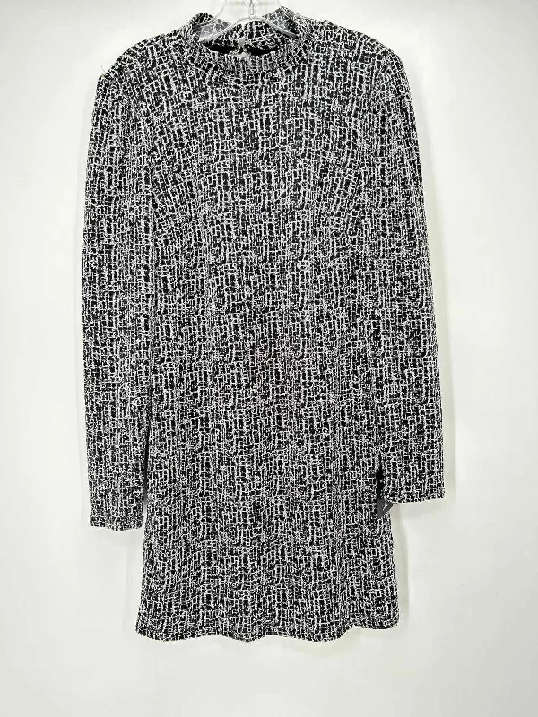 Lulus Size XL Silver Print NWT Dress