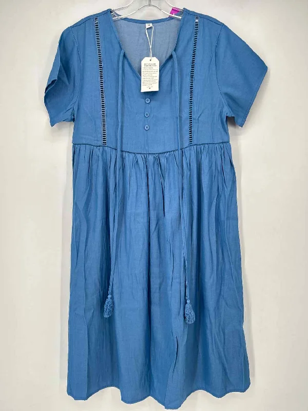 Made With Love Size M Chambray NWT Dress