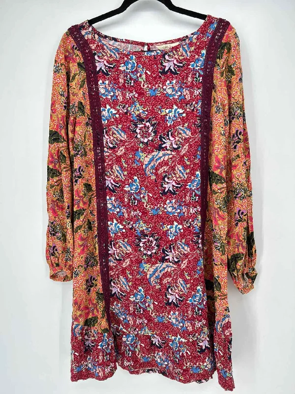 Matilda Jane Size M Multi Print Dress