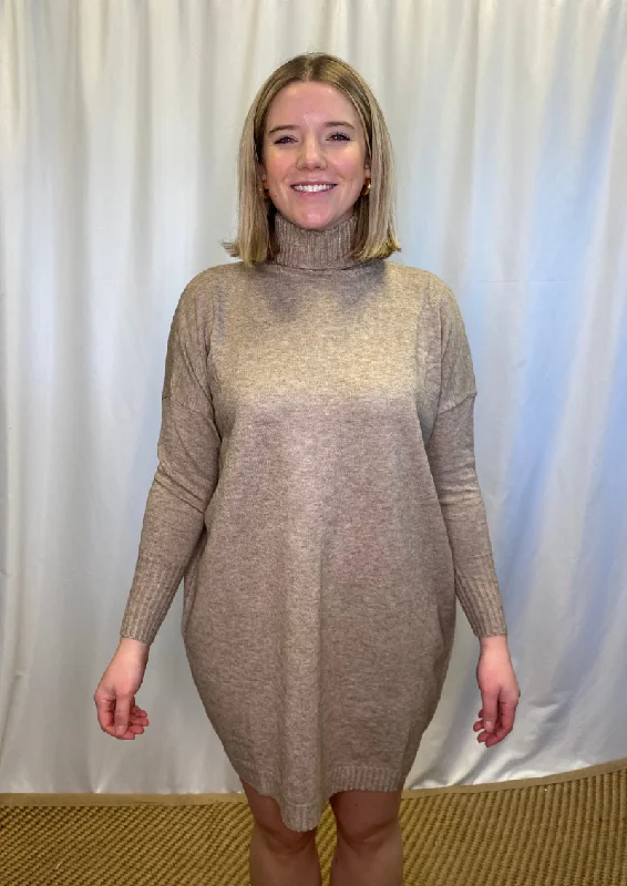 Maya Cocoon Sweater Dress
