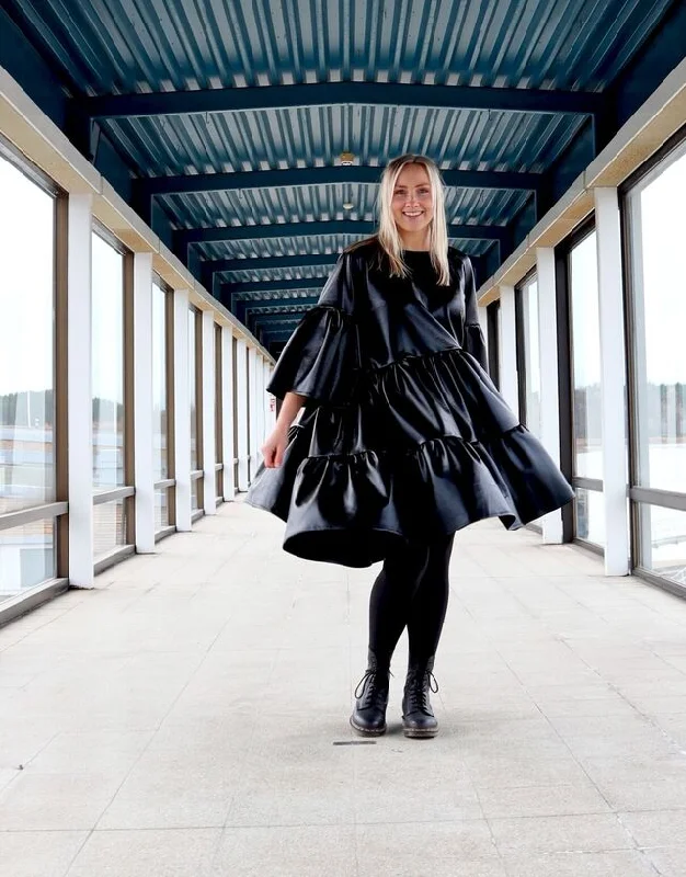 Lush Dress Glitter Black
