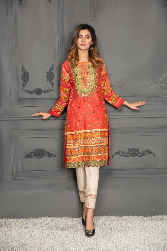 Ready to Wear 2 Pcs Handwork Dress by Zaiwa 16