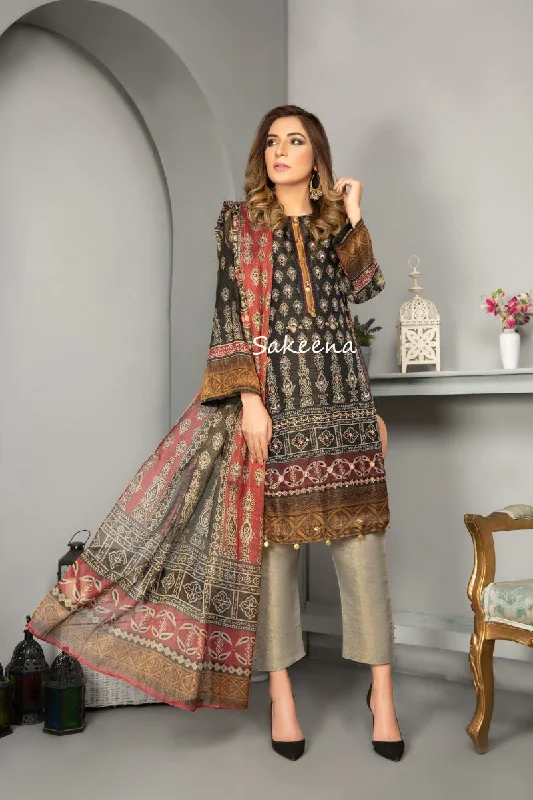 Ready to Wear Hand worked Dress by Sakeena Hasan 01